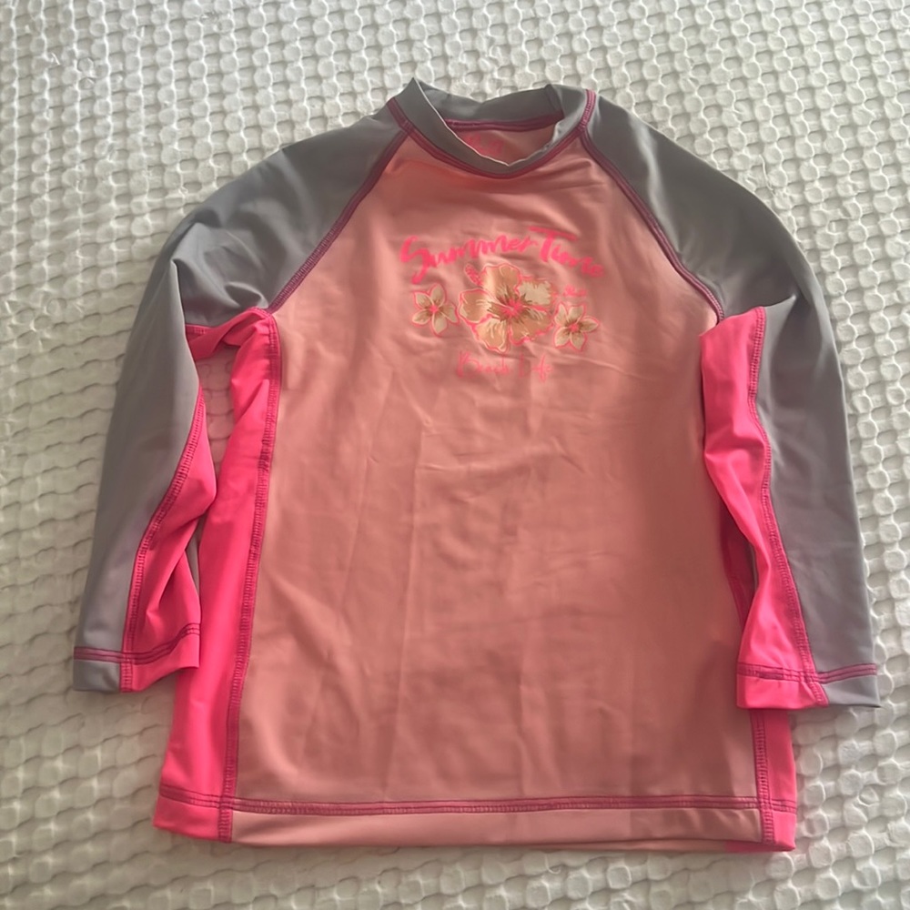 Long Sleeve rash guard Size 8-10